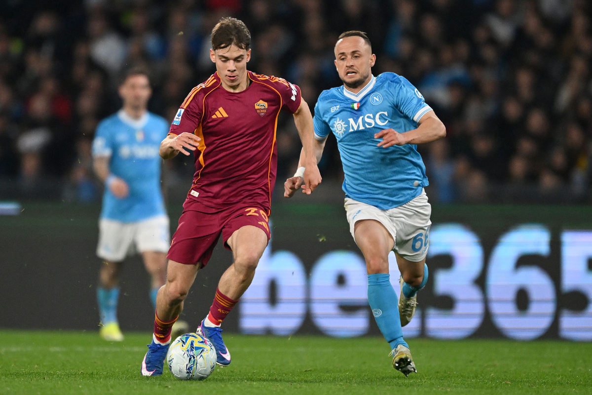 SSC Napoli v AS Roma - Serie A