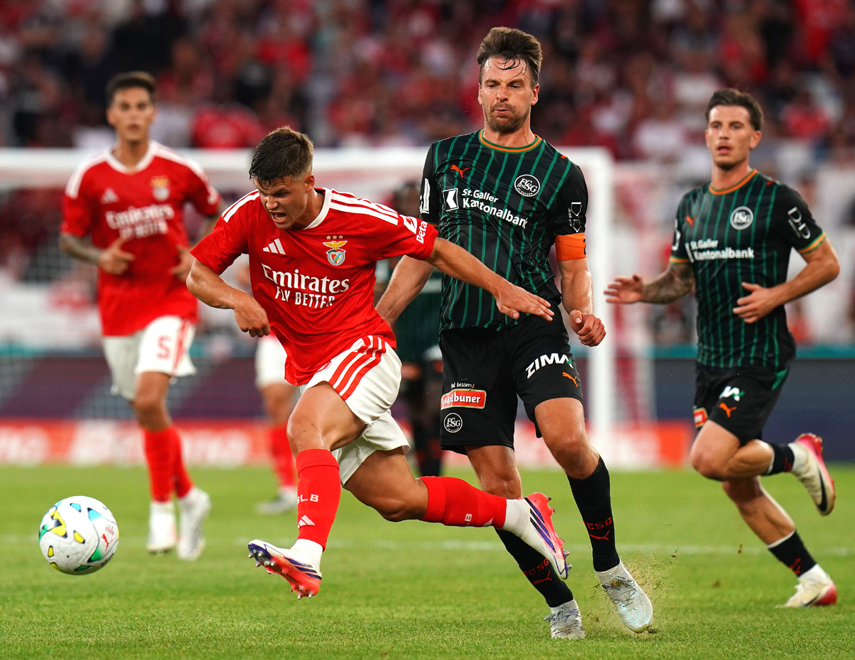 SL Benfica v St. Gallen - UEFA Europa League Qualifier