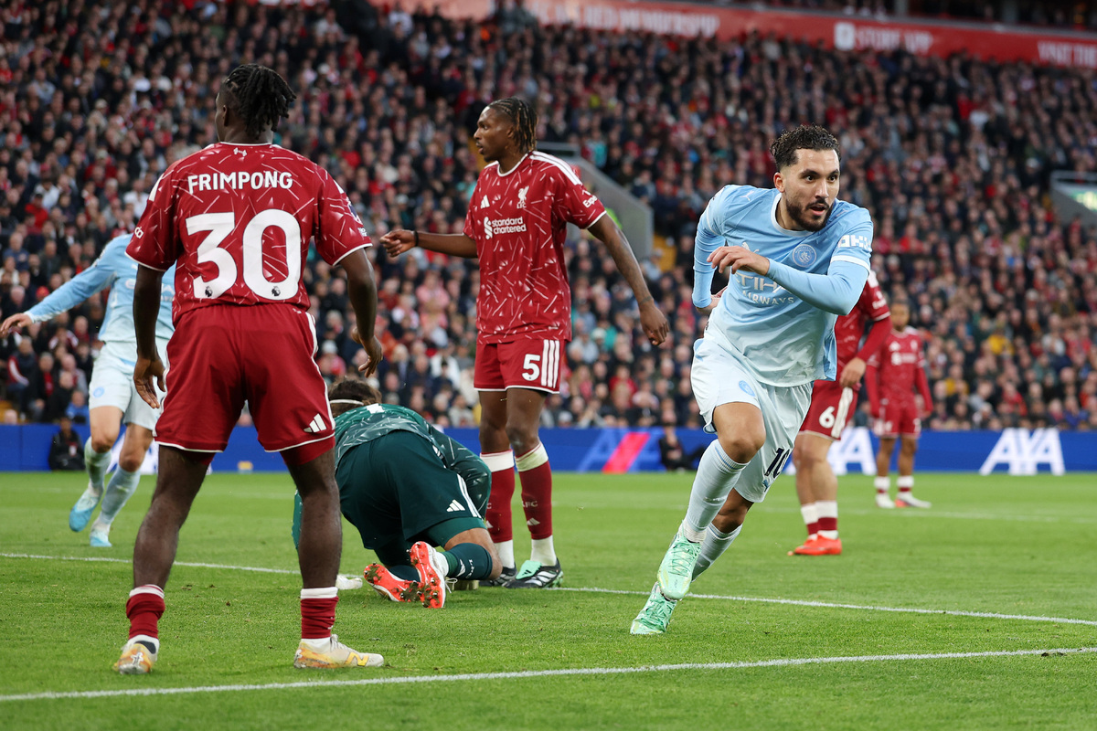 Rayan Cherki, Liverpool-Manchester City