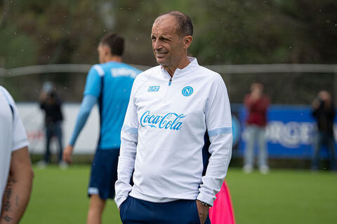 SSC Napoli Training Session And Press Conference - UEFA Champions League 2026/27 League Phase MD2