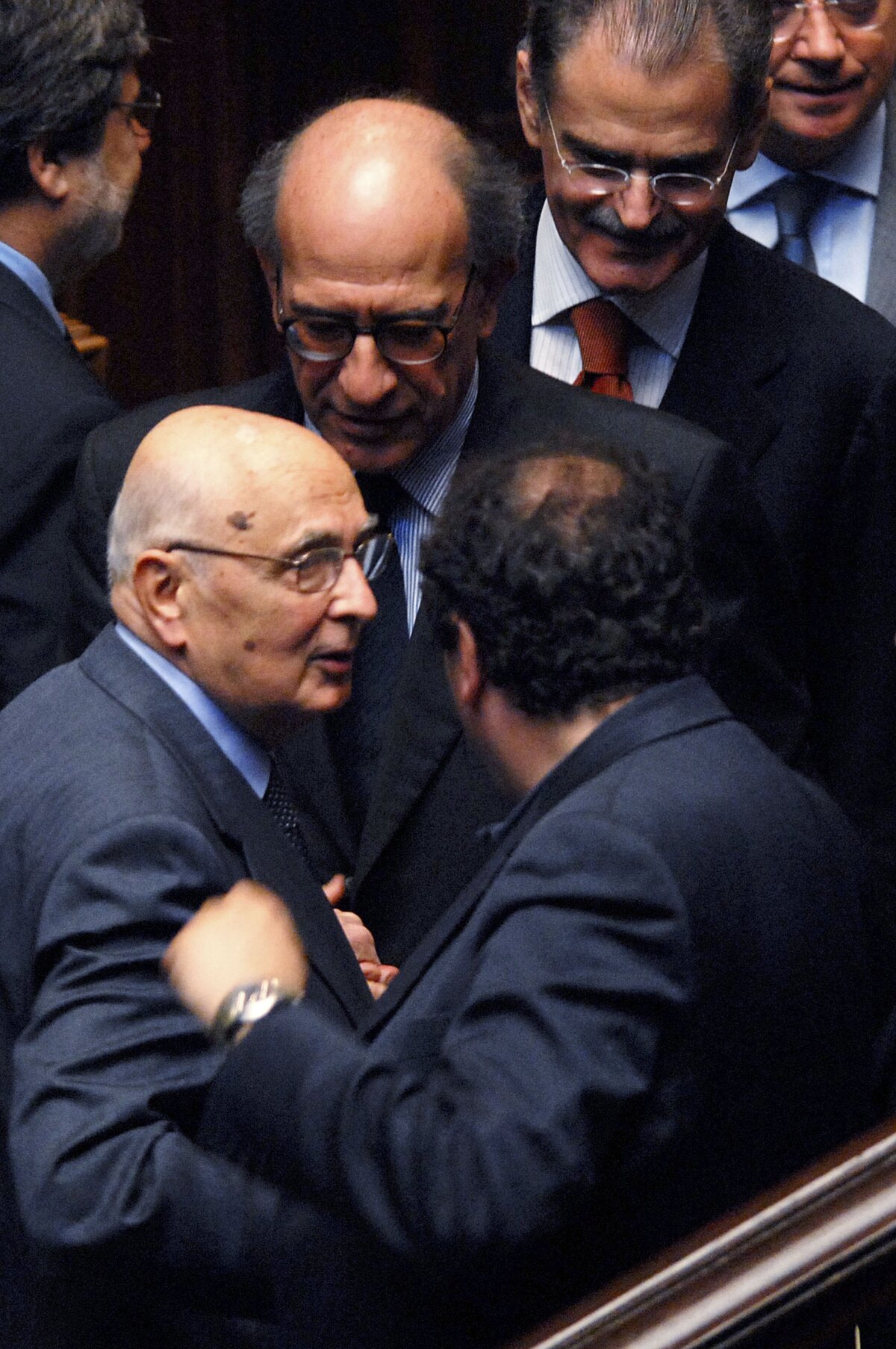 Giorgio Napolitano Elected As New Italian President