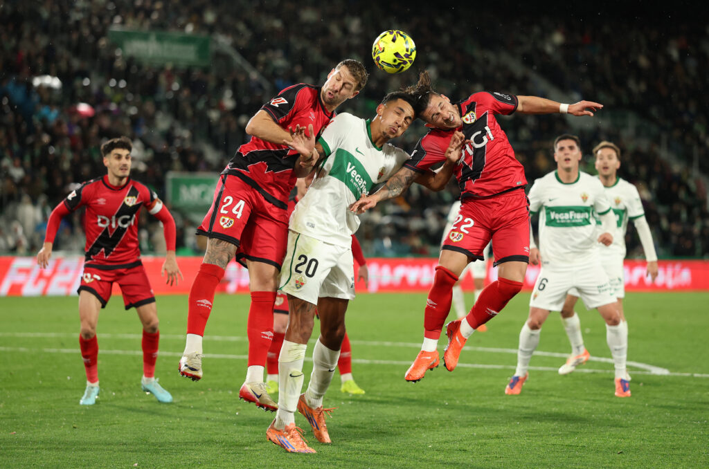 Elche CF v Rayo Vallecano de Madrid - LaLiga EA Sports