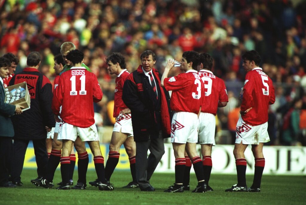 Alex Fergurson Manager of Manchester United