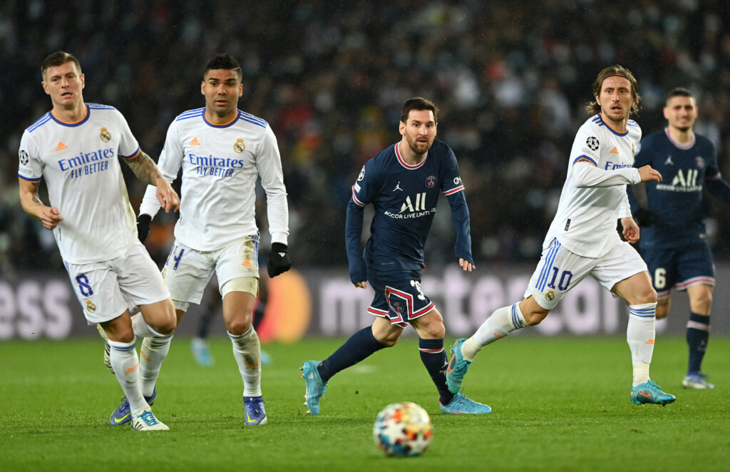 Il vecchio centrocampo del Real Madrid