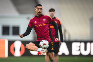 AS Roma Training Session And Press Conference - UEFA Europa League 2025/26 League Phase MD8