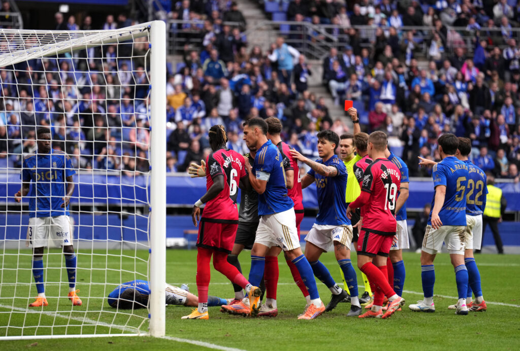 Real Oviedo v Rayo Vallecano de Madrid - LaLiga EA Sports