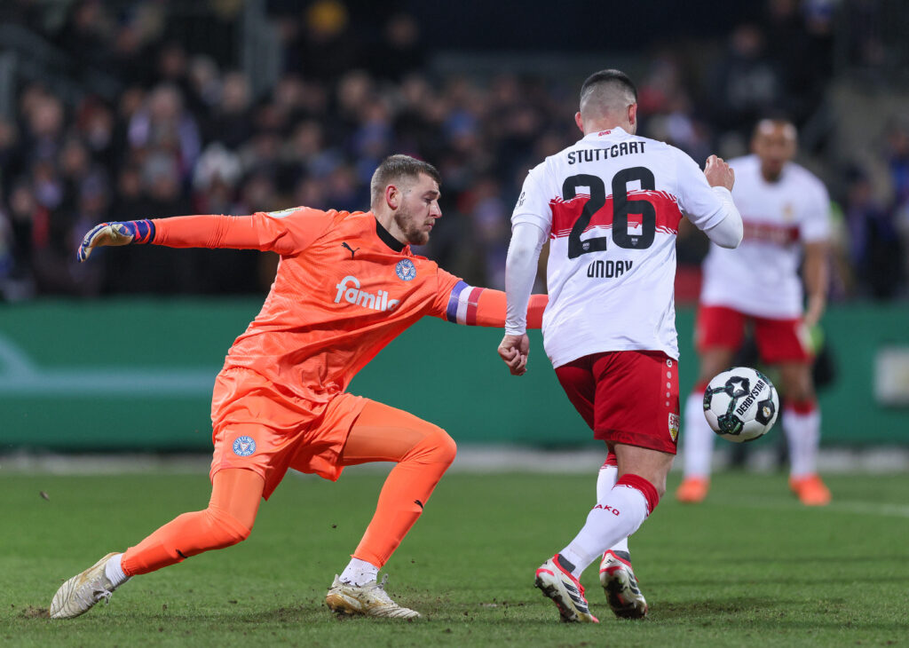 Holstein Kiel v VfB Stuttgart - DFB Cup Quarter Final