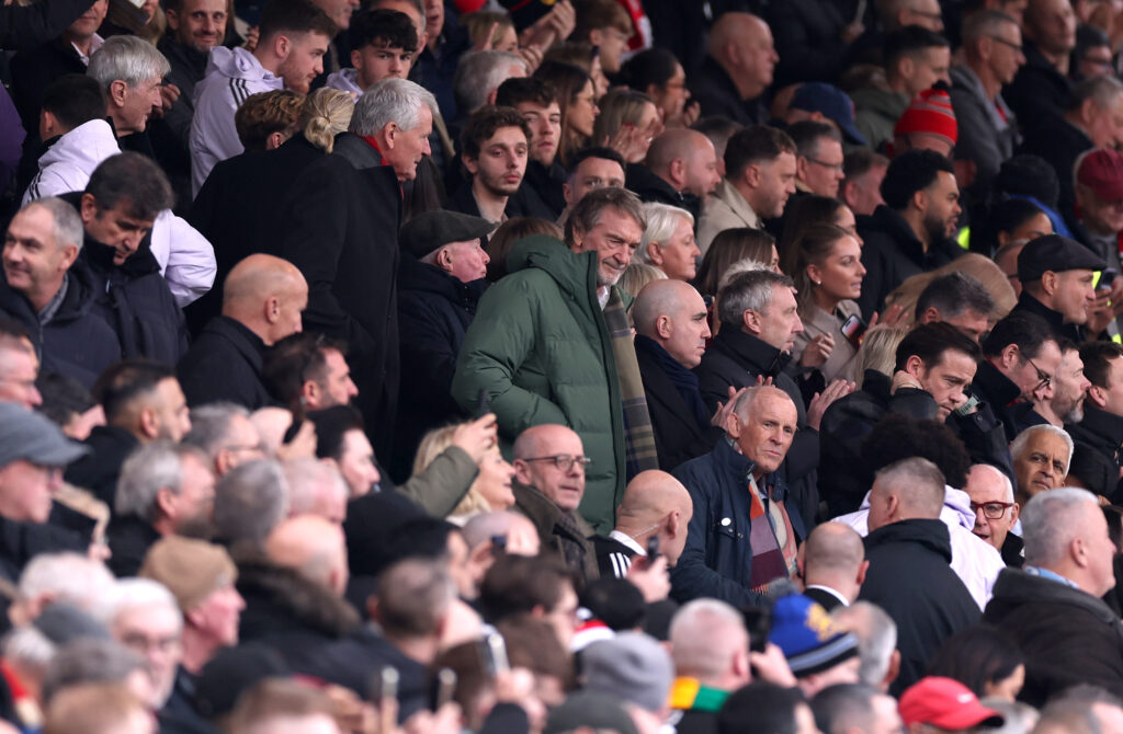 Jim Ratcliffe, co-proprietario del Manchester United - Ph Getty Images