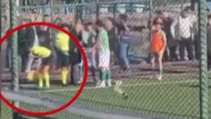 arbitro colpito