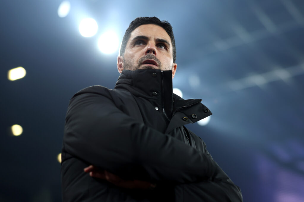 Mikel Arteta, allenatore dell'Arsenal - Ph Getty Images