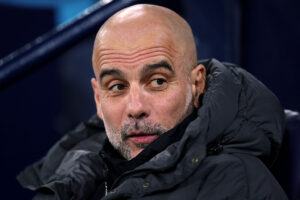 Pep Guardiola durante Manchester City v Nottingham Forest, Premier League - Ph Getty Images