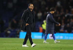 Liam Rosenior, Manager of Chelsea, dopo la sconfitta in Premier League a Brighton - Ph Getty Images