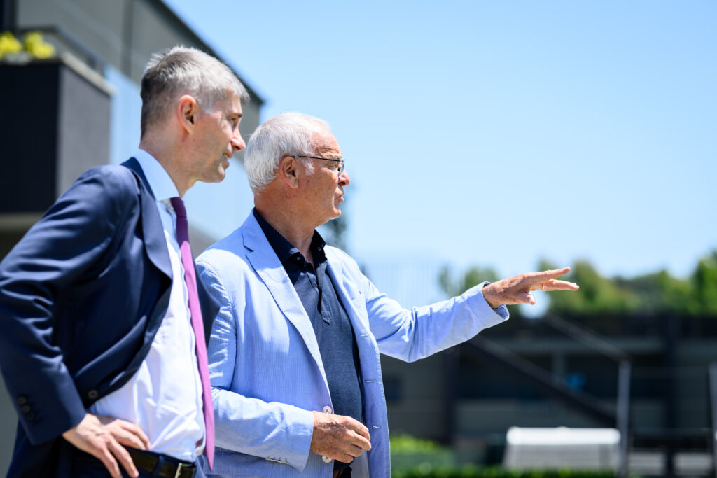 Frederic Massara First Day AS Roma Sporting Director