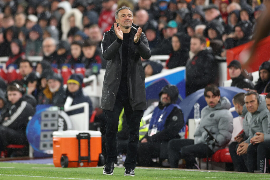 Liverpool FC v Paris Saint-Germain FC - UEFA Champions League 2025/26 Quarter-Final Second Leg